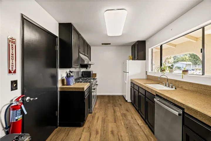 community kitchen in the clubhouse