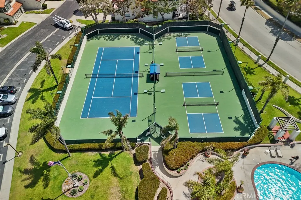 Courts and Pool