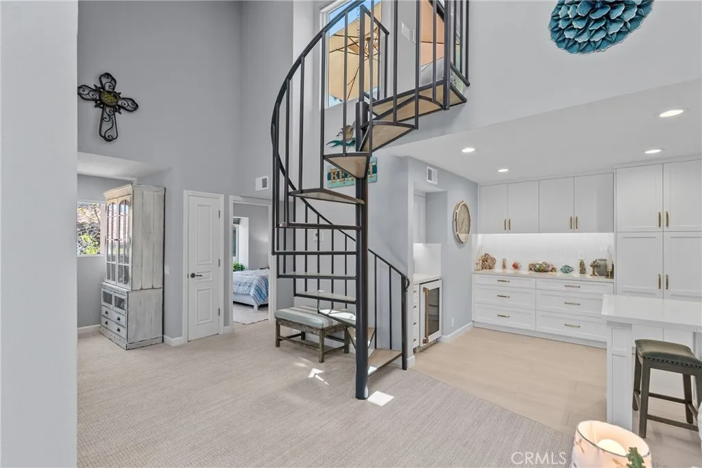 Spiral Staircase to Loft