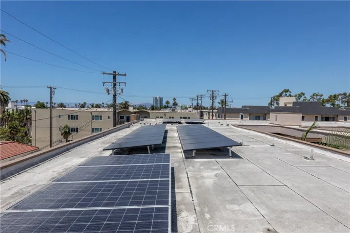 Unit has paid solar, this is a photo of the many panels belonging to other units as well