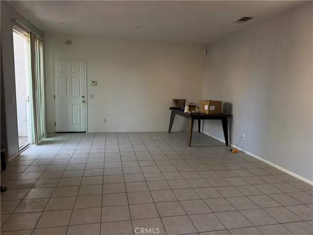 Living room open to kitchen