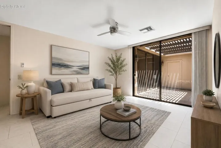 Guest Bedroom/Office Virtually Staged