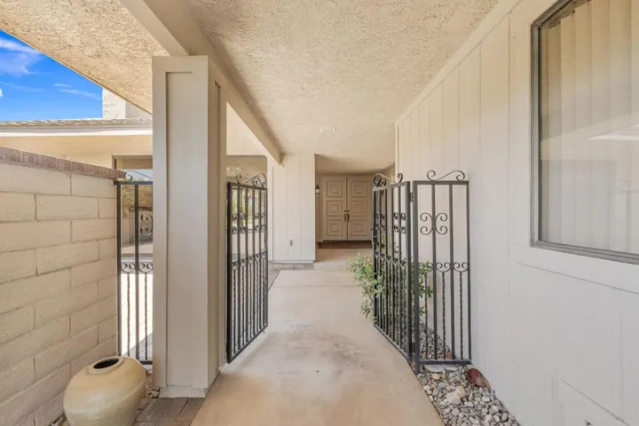 Front exterior entry