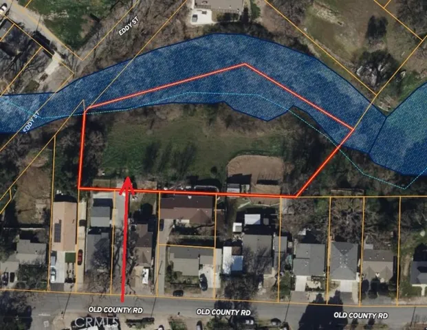Easement driveway