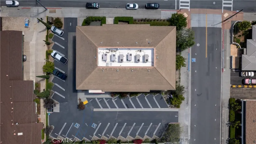 Spacious corner lot offering an expansive site location.