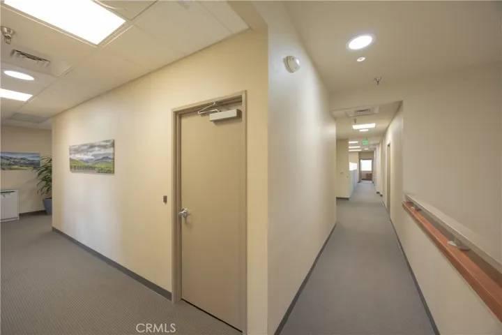 Upper corner office view facing the locked IT server​​‌​​​​‌​​‌‌​​‌​​​‌‌​​​‌​​‌‌​​‌‌​​‌‌​​​​ room.