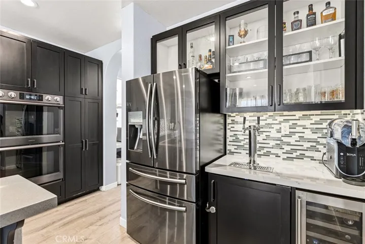 Stainless Steel appliances, kegerator & wine fridge included!