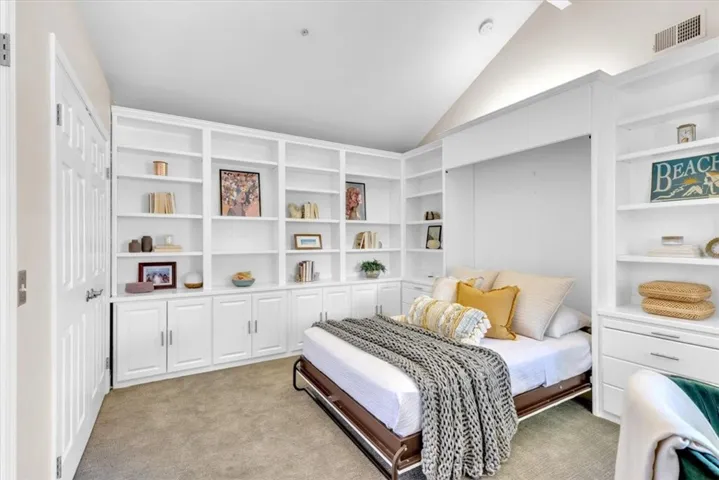 Murphy bed by day, guest suite by night.