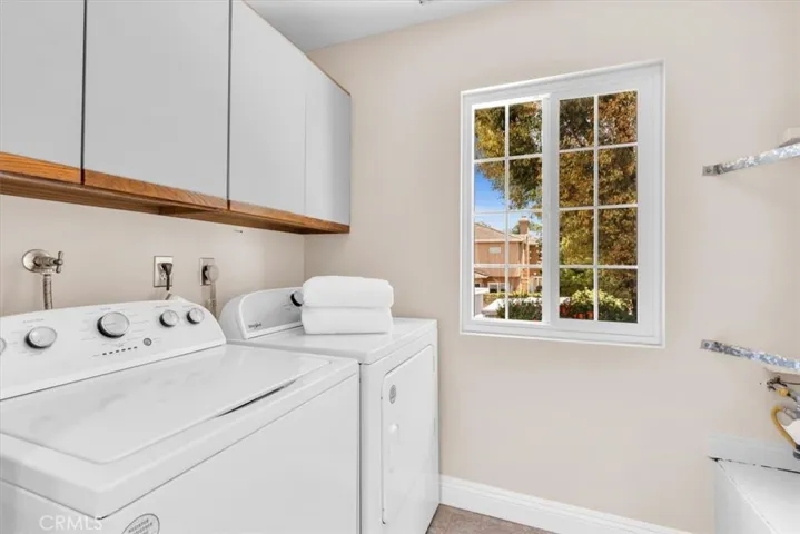 Laundry upstairs. So civilized.
