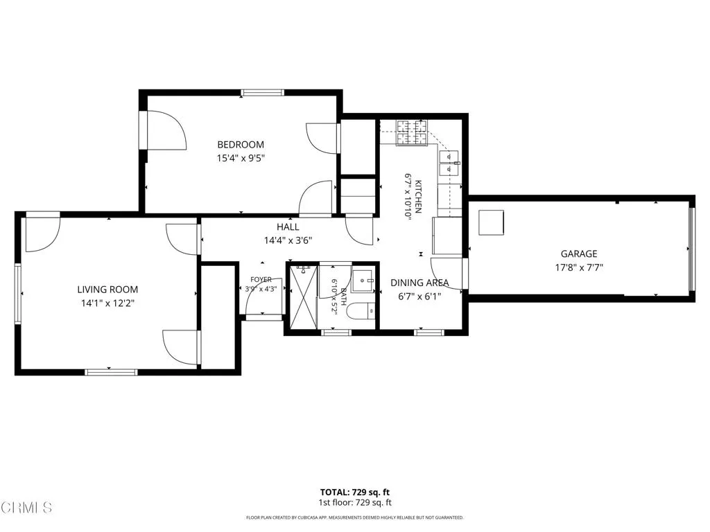 1-2D Floor Plan for 934 Sharon Lane Suit