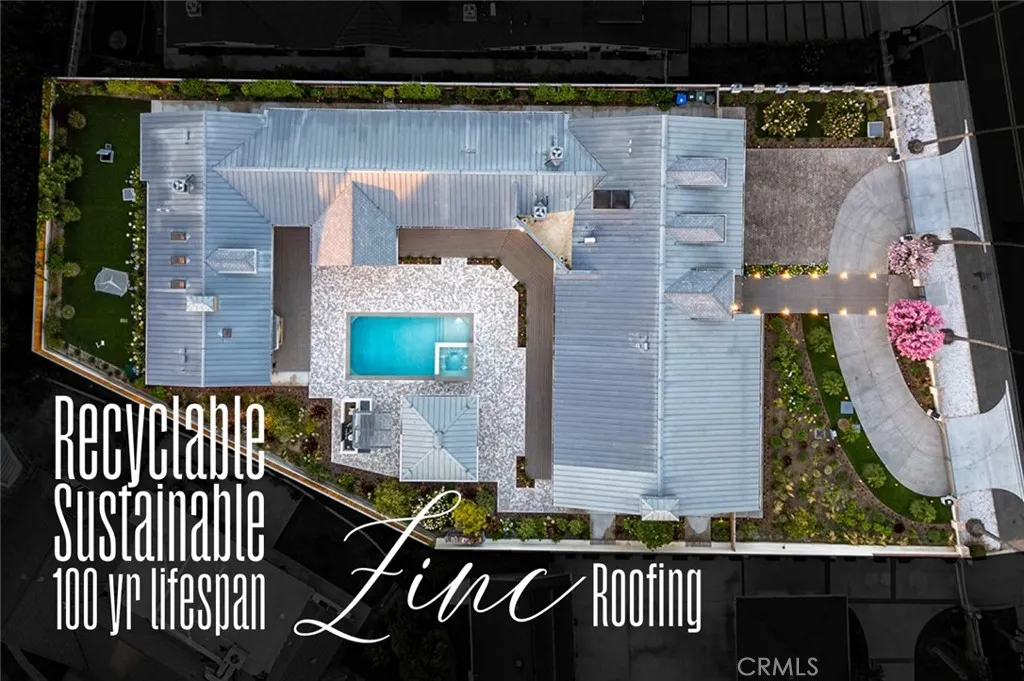 Recyclable, Sustainable, 100 yr lifespan, Zinc Roofing