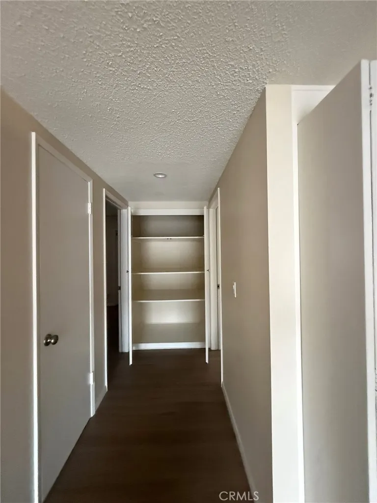 Downstairs linen closet
