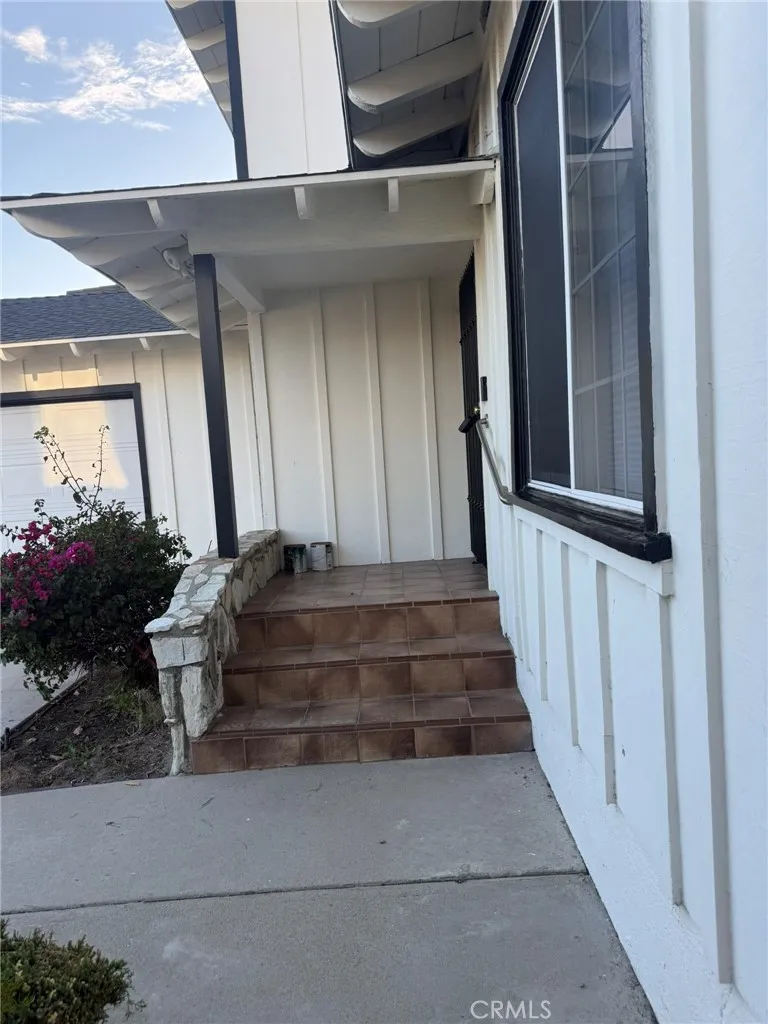 Steps to front door