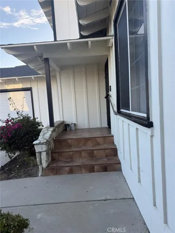 Steps to front door