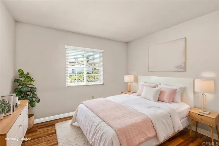 Staged Hallway Bedroom