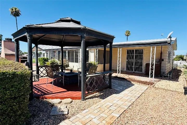 Private Gazebo seating Patio