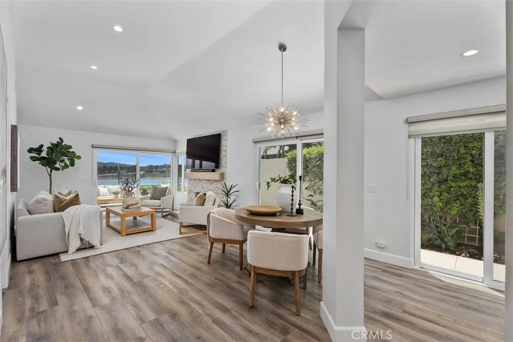 Living area with view
