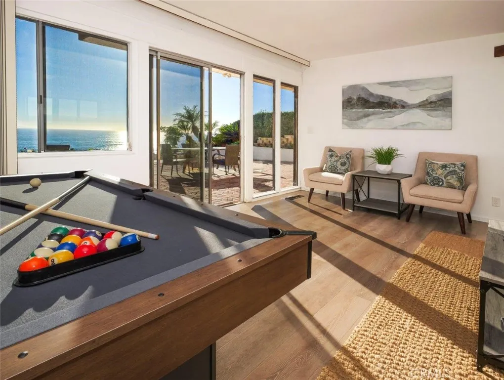Family Room in Lower Level