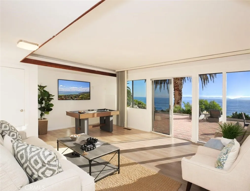 Family Room in Lower Level