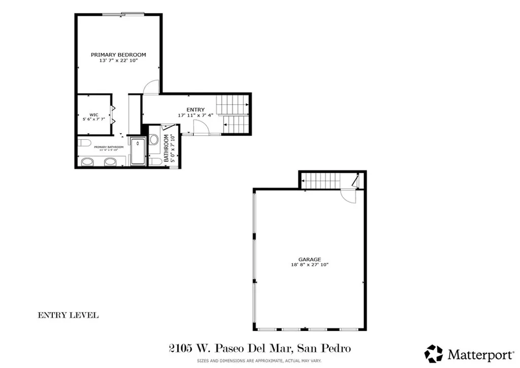 Entry Level Floor Plan