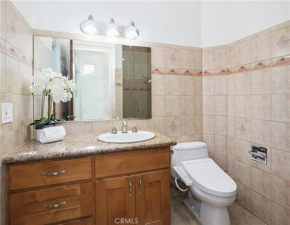 3/4 Bathroom by Family Room and Bedroom #4