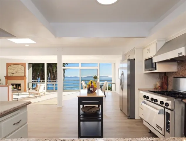 Kitchen Looking Out to View