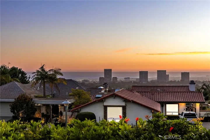 Gorgeous sunset view