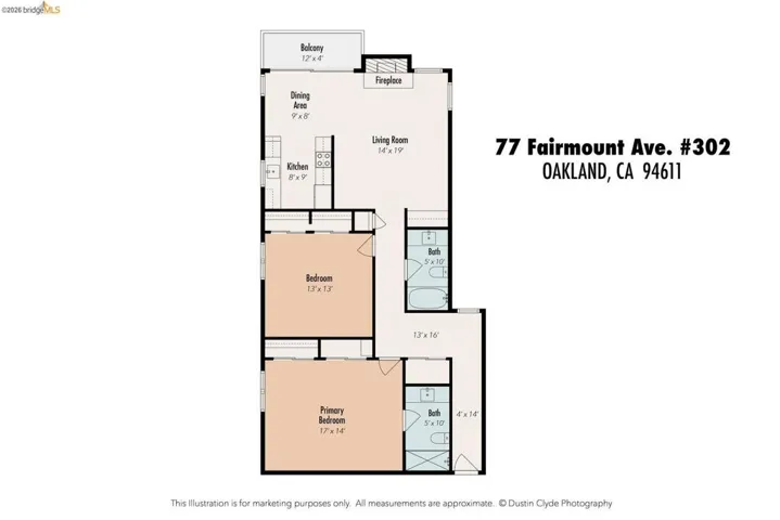 77 Fairmount Avenue 302, Oakland, California 94611