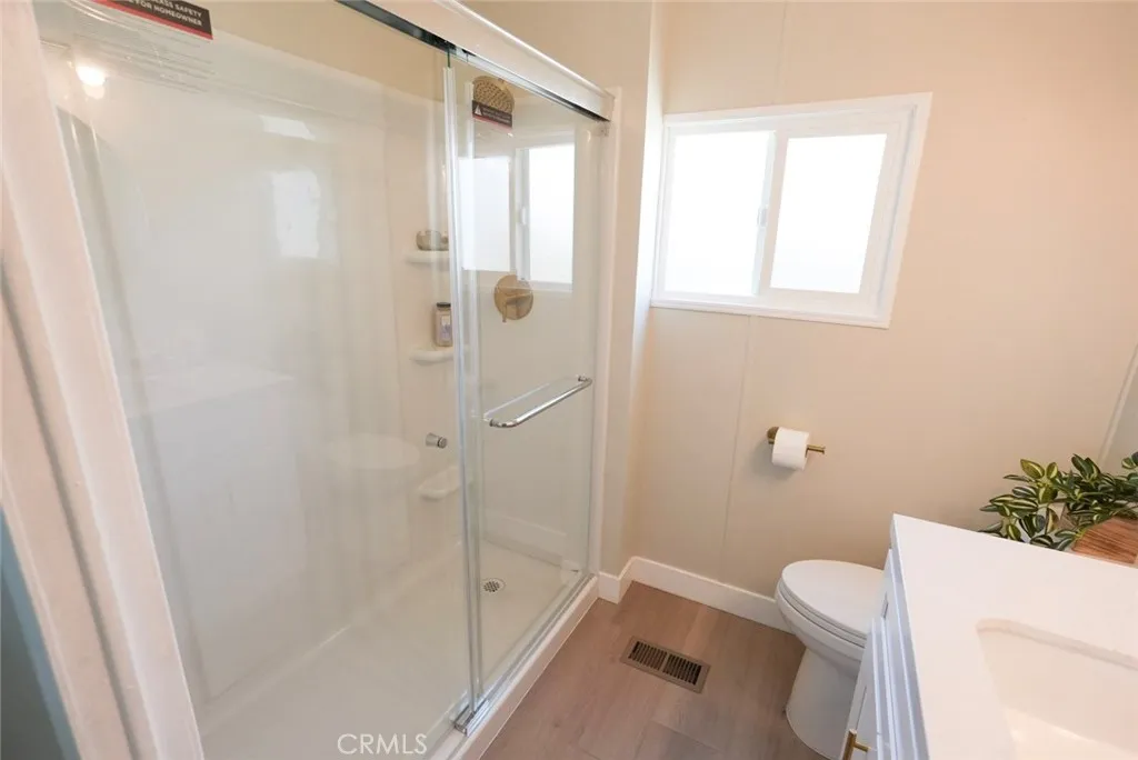 New full shower