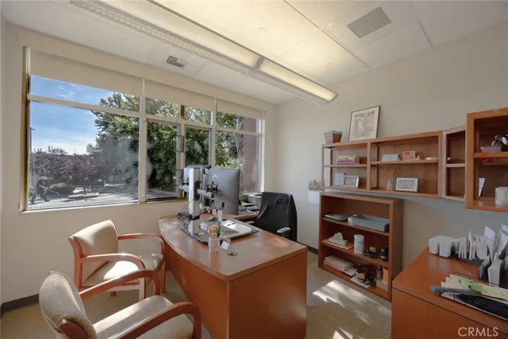 Typical private office with ample natural light
