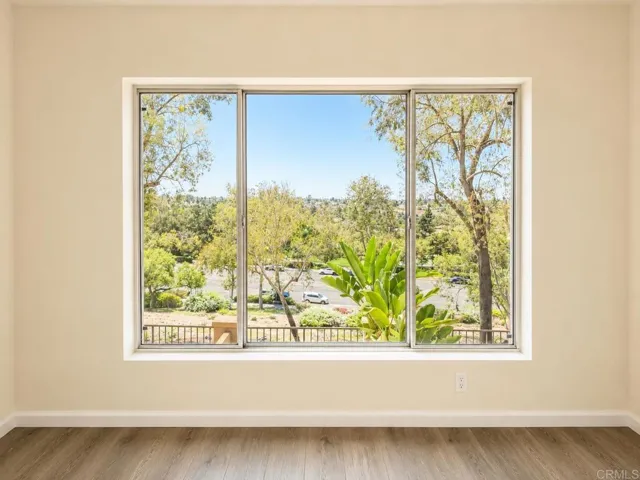view from the master bedroom