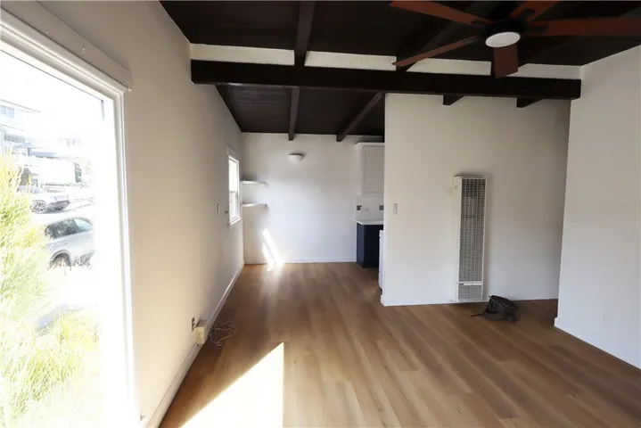Living room looking towards dining nook