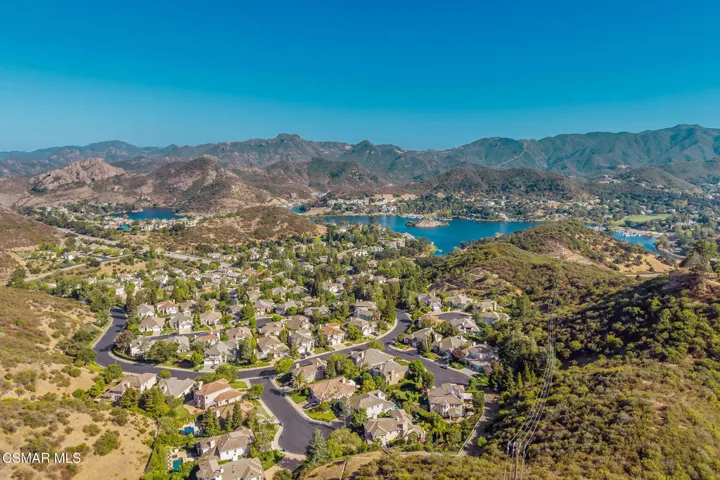 Overhead Neighborhood View