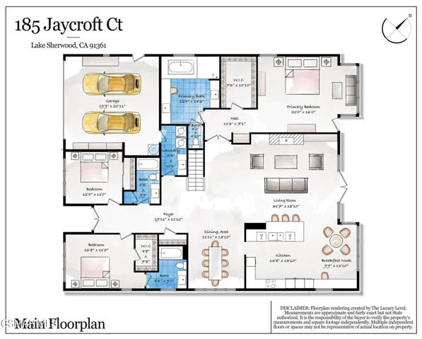 185 Jaycroft Court, Lake Sherwood, California 91361