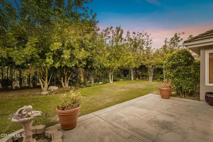 Backyard Sunset