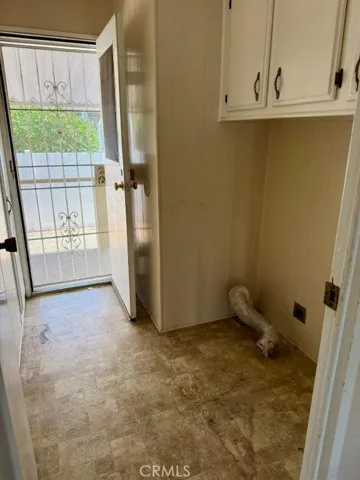 Laundry area