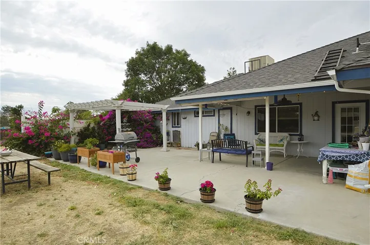 Rear of home