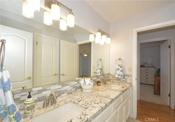 Hallway bathroom