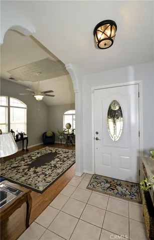 Front door - interior