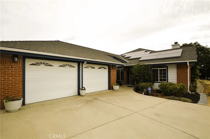 Front of home/garage