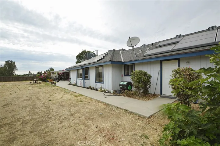 Rear of home