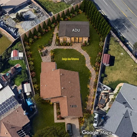 ADU by AI Designed 1908 Ontario Bird View