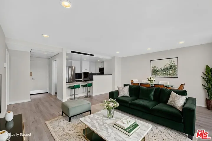 Living Room Virtually Staged