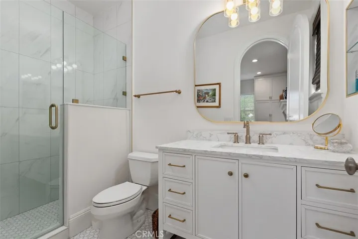 Downstairs remodeled bath