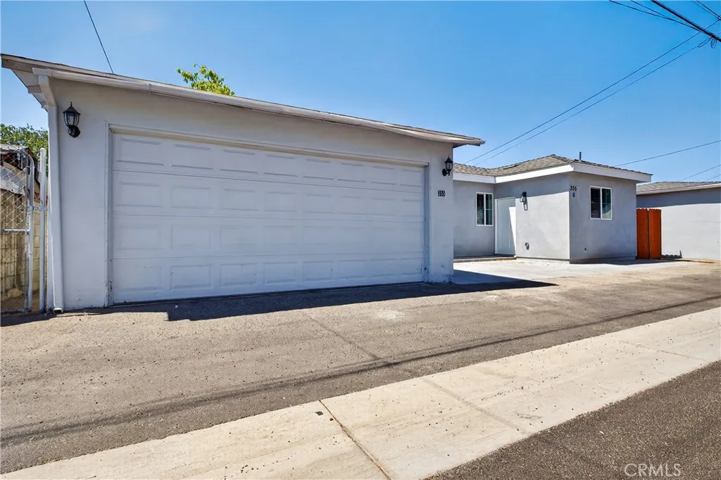 Garage with alley access