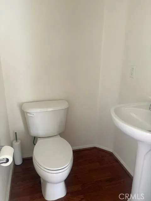 Downstairs powder room