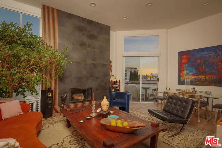 Living Room at Twilight