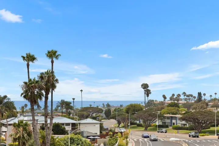 Enjoy for your morning coffee while looking west off the private balcony off the Primary Bedroom.