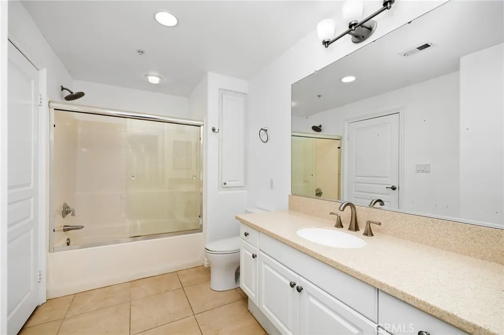 Oversized vanity.