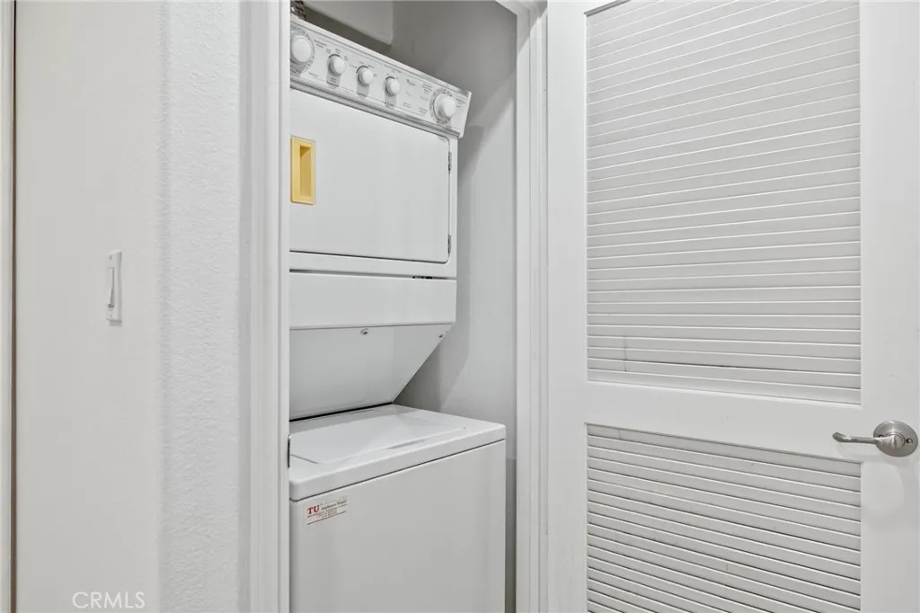 In-unit washer and dryer.